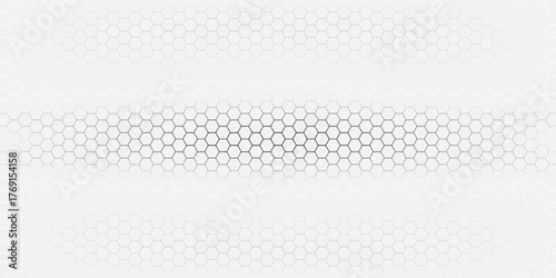 Abstract background consisting of hexagonal shapes with vanishing effect and transparency. Background with transparency effect. Abstract disappearing background.