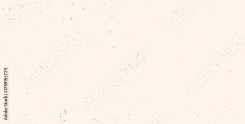 Beige grain wallpaper texture. Rice paper with dust and sand. Craft recycle material sheet. Neutral tone background with noise and speckles. Pale eggshell backdrop. Natural creamy vector illustration.