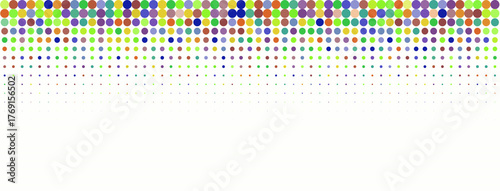 Wallpaper Mural abstract  background with colorful  dots Torontodigital.ca