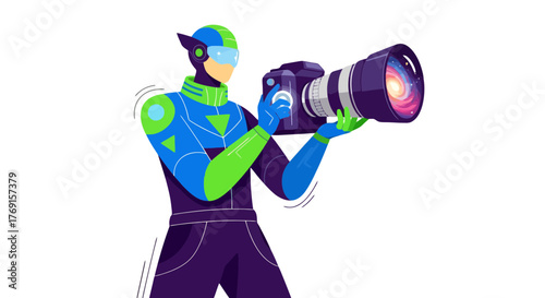 A Futuristic Photographer Captures The Cosmos, A Unique and Captivating Artistic Vision