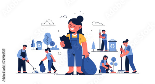 Community's Dedication: Volunteers Unite For Environmental Conservation Efforts