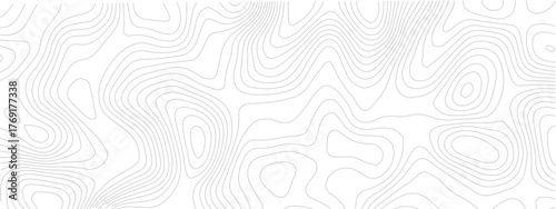 Abstract topographic map background contour lines on white perfect for presentations and backgrounds
