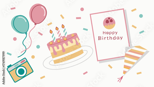 “It’s a Good Day – Coffee Cup with Cheerful Morning Vibes Illustration”