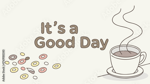 vector illustration of a cup of coffee