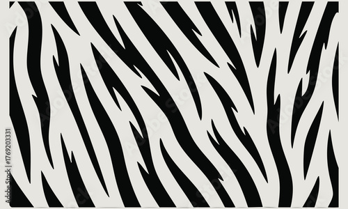 Print Print stripe animal jungle bengal tiger fur texture pattern white black, illustration, vector, Seamless Tiger Stripe Background.