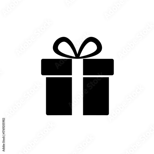Icon of a gift box with ribbon, symbolic of celebration and special occasions