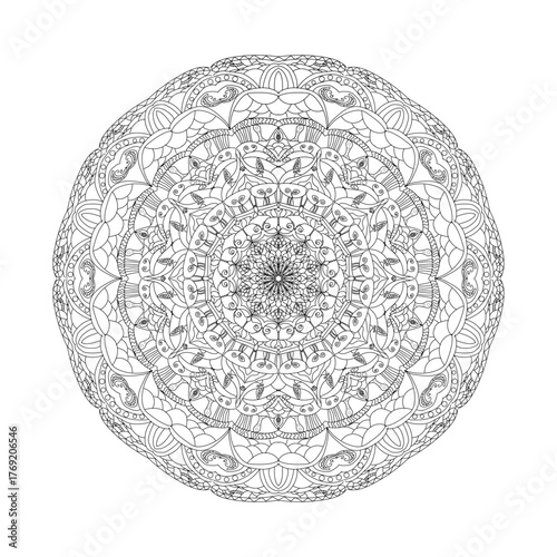 round lace ornament