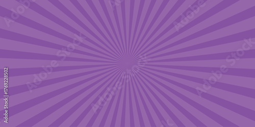 Soft lavender purple sunburst radial background pattern with radiating lines and a central burst effect for gentle graphic design and abstract concepts