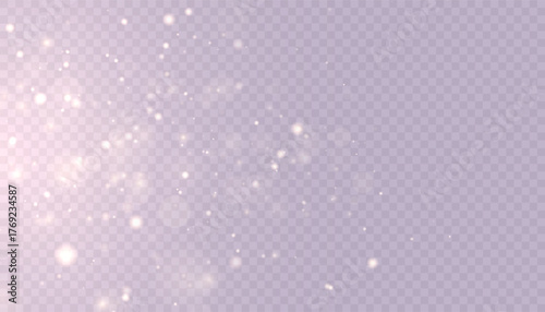 Abstract highlights, bokeh of soft warm color glow. Vector illustration	