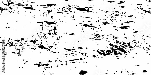 old wall background crack vector, grunge texture. Vector cracks, breaks on land surface from earthquake.  cracked white paint on a white background. 