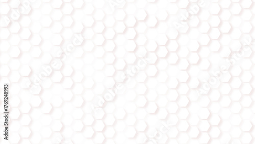 Honeycomb pattern with hexagon mesh Texture bee comb grid. Flat vector illustration isolated on white background.