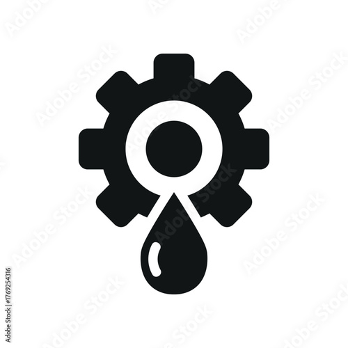 Engine Oil Icon