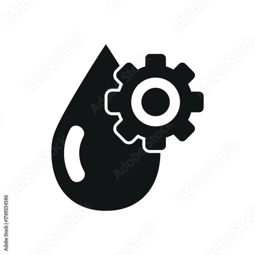 Engine Oil Icon