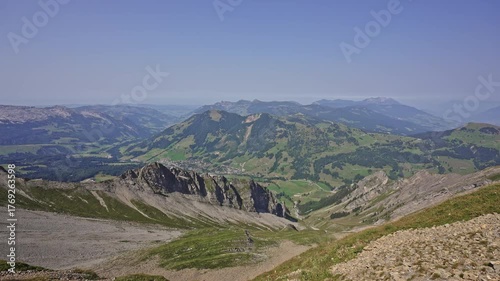 Panoramic View from Brienzer Rothorn Summit – Swiss Alps, Switzerland 2025