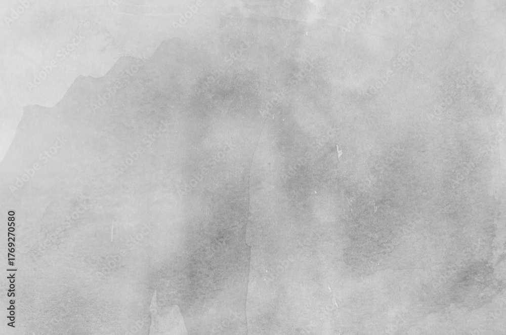 Fototapeta premium Watercolor grey grunge background design