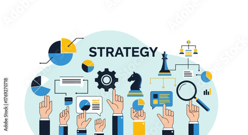 Visual Strategy Business Planning and Data Analysis for Successful Growth