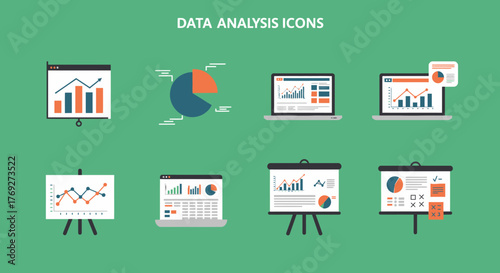 Data Analysis Icons