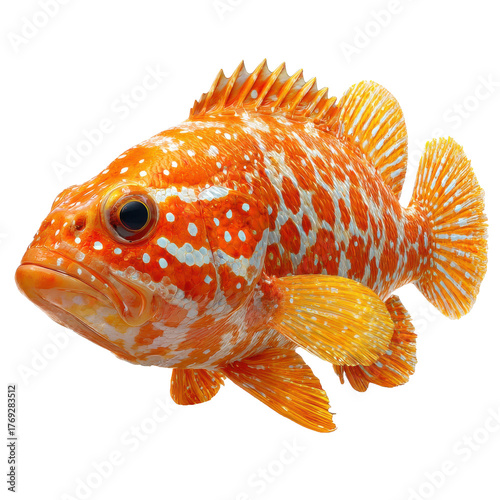 Orange spotted fish png tropical png aquarium png marine png reef png ocean png sea life png swimming png colorful png wildlife png transparent background image