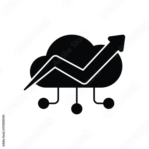 Cloud Computing Vector Icon which can easily modify or editCloud Computing Vector Icon which can easily modify or edit