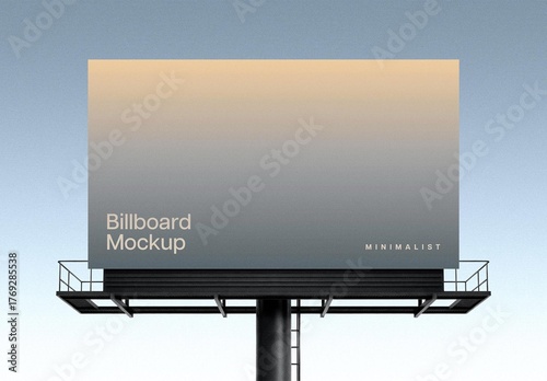 Minimalist Billboard Mockup