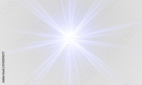 Blue sunlight glare PNG emits soft sparkling rays. Radiant streaks and subtle highlights enhance the visual appeal. Ideal for digital illustrations, abstract designs, or creative projects.