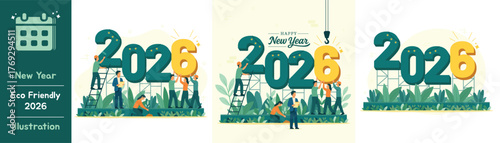 Building a Green Future Happy New Year 2026 EcoFriendly Celebration