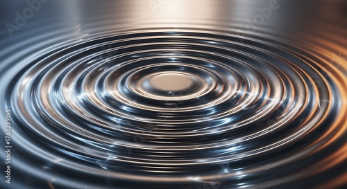 Captivating Water Ripples - A Mesmerizing Display of Circular Waves.