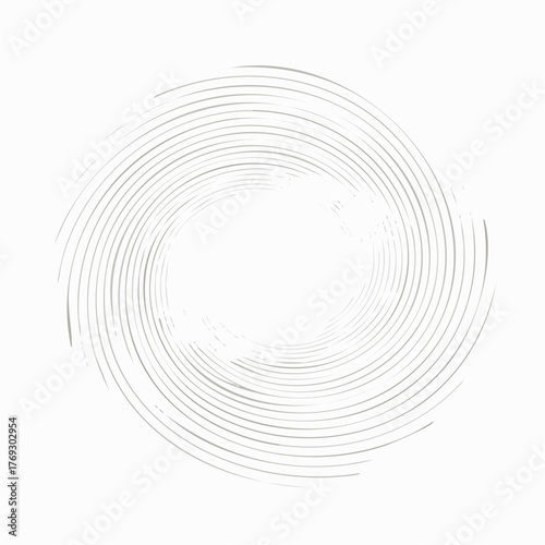 Hypnotic swirl of linear gradients creating an abstract vortex of motion and depth