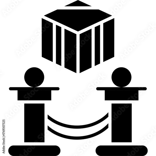 ExhibitionIcon Vector Element