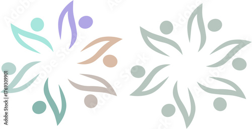 HILLS SIGN SYMBOL LOGO VECTOR ISOLATED ON WHITE