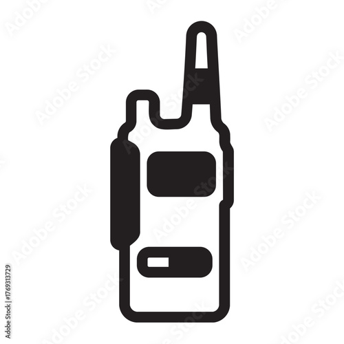 walkie talkie glyph icon