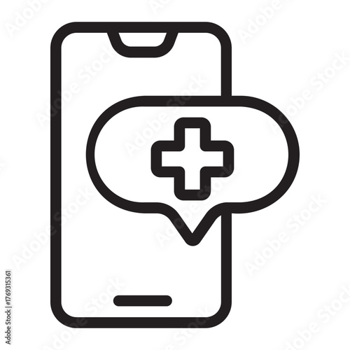 emergency call line icon