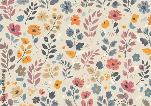 Watercolor flowers illustration. They are perfect for making DIY wedding invitations, blog header, floral letters, art prints, greeting cards and wall arts. used in designing beautiful printing patter