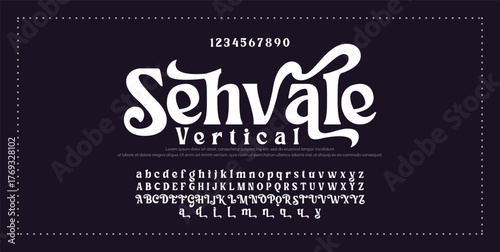 Delicate serif font with stylish swashes and high contrast, ideal for elegant designs and logotypes 