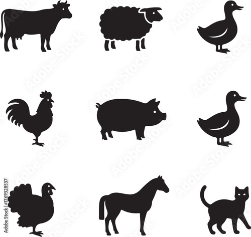 farm animals collection