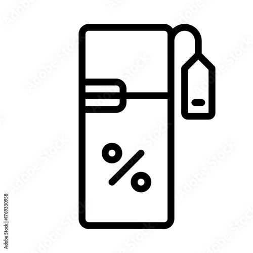 refrigerator discount icon