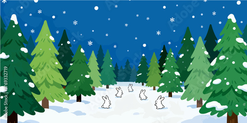 Christmas Festival Background Image