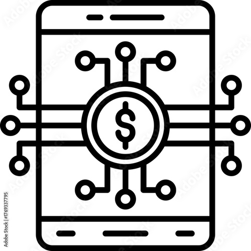 Digital Money Icon