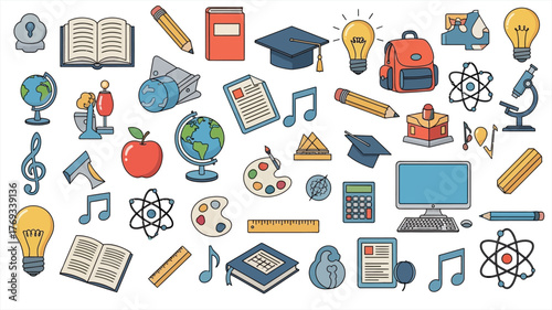 icon set daily activity