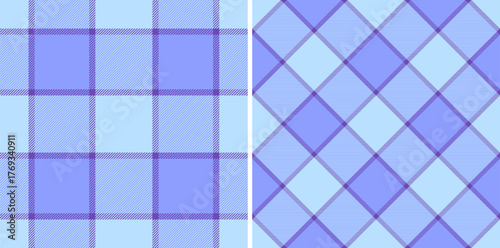 Check pattern textile of background texture plaid with a fabric vector seamless tartan. Set in novelty colors. Rich and royal fashion choices.