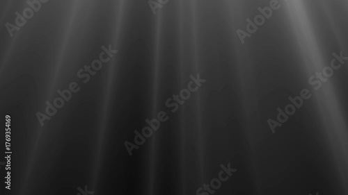 Soft, atmospheric white volumetric light rays gently drift from top of frame. Ideal for moody intros, heavenly scenes, or abstract visuals