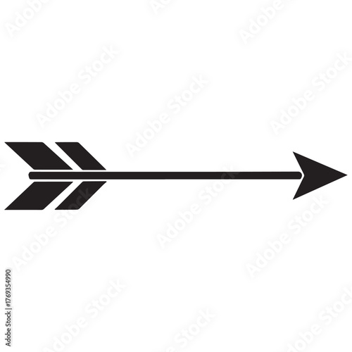 Simple black arrow icon pointing right