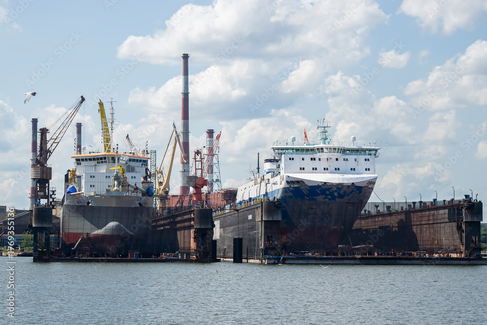 Obraz premium container cargo freight ship