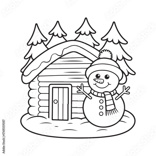 cute candle with holly bold & easy cute christmas coloring page, Whimsical Gingerbread House Coloring Pages for Kids & Adults, Christmas Coloring Pages, bold & easy cozy winter coloring book pages,