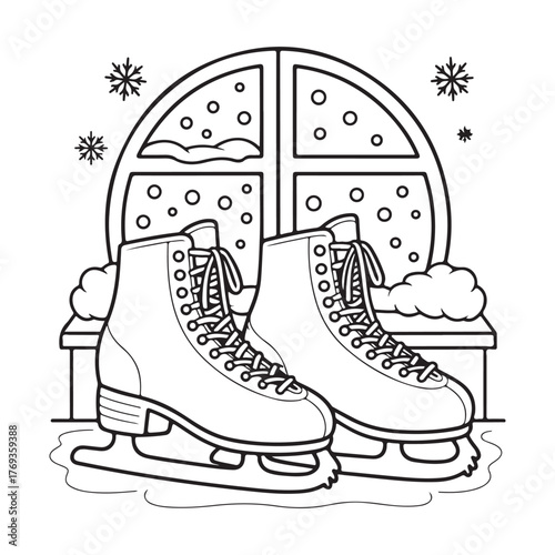 cute candle with holly bold & easy cute christmas coloring page, Whimsical Gingerbread House Coloring Pages for Kids & Adults, Christmas Coloring Pages, bold & easy cozy winter coloring book pages,