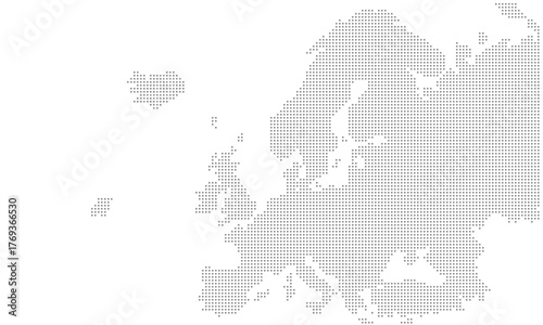 Vektor - Europakarte 