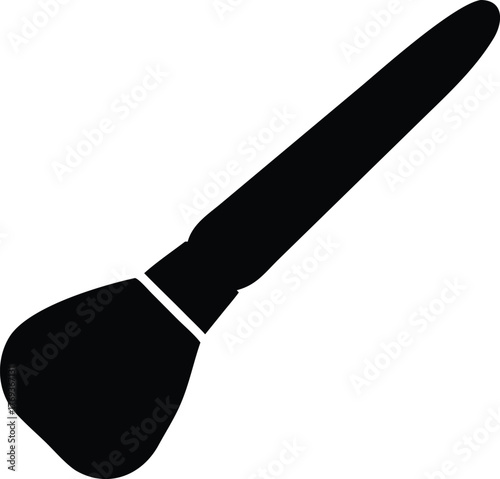 brush vector silhouette illustration