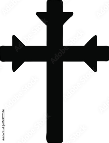 christian cross icon