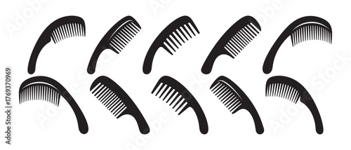 comb icons set