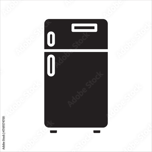 Fridge icon. fridge vector icons for web design isolated on white background eps 10